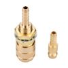 M6 Gas & Water Quick Connector for MIG TIG Welder Torch Fitting For Welding Torch Gold