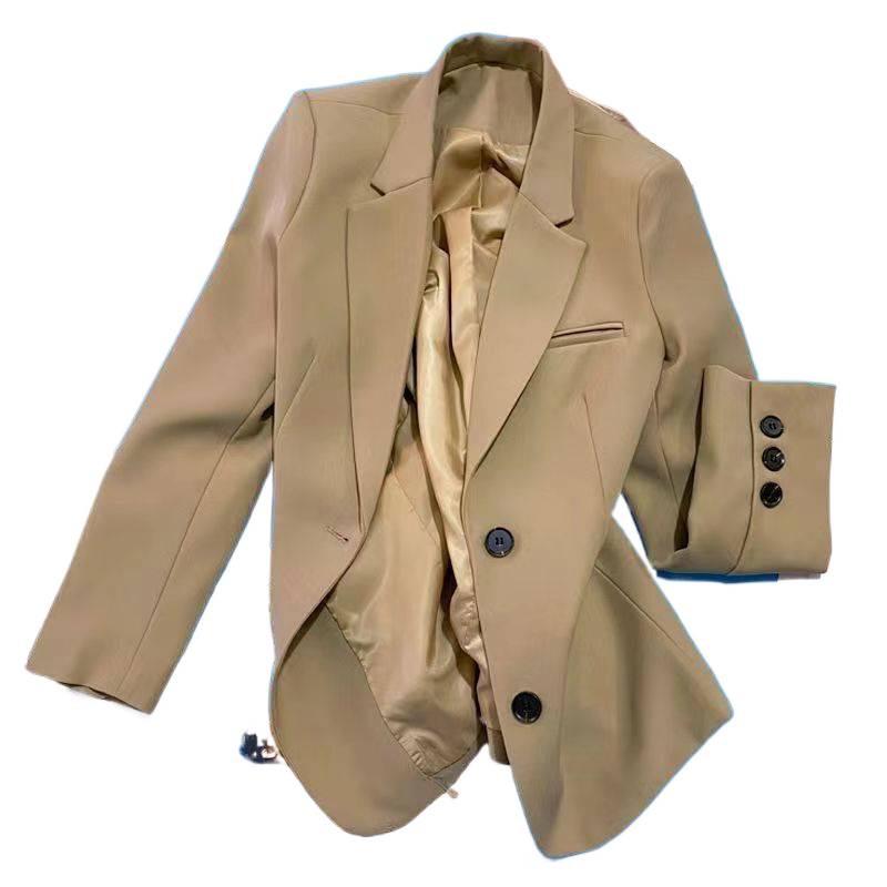 Женский пиджак в корейском стиле для миниатюрных - Мода весна/осень, Повседневный, Высокого класса