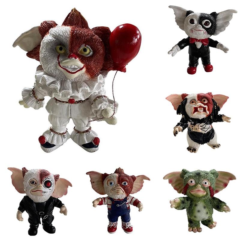 Handcrafted 6" Gremlins Gizmo Mohawk Plush Mogwai Doll Perfect For Collectors