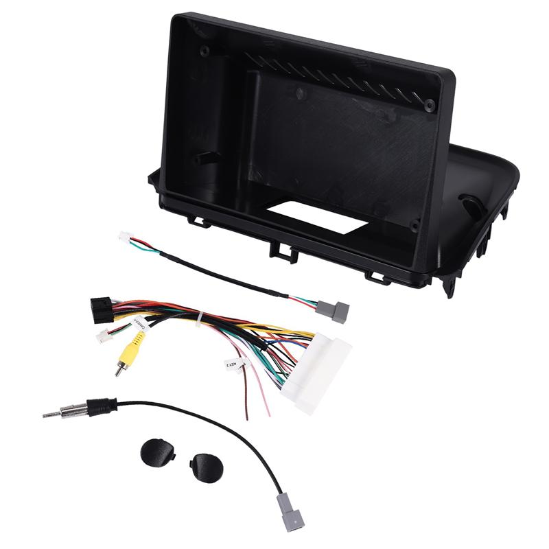 2X Car Frame Fascia Adapter Android Radio Dash Fitting Panel Kit Radio Frame For Hyundai Casper LHD-A99D