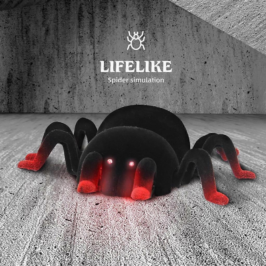 Halloween Spider Wall Climbing Remote Control Toys for Kids Prank Toy Gifts