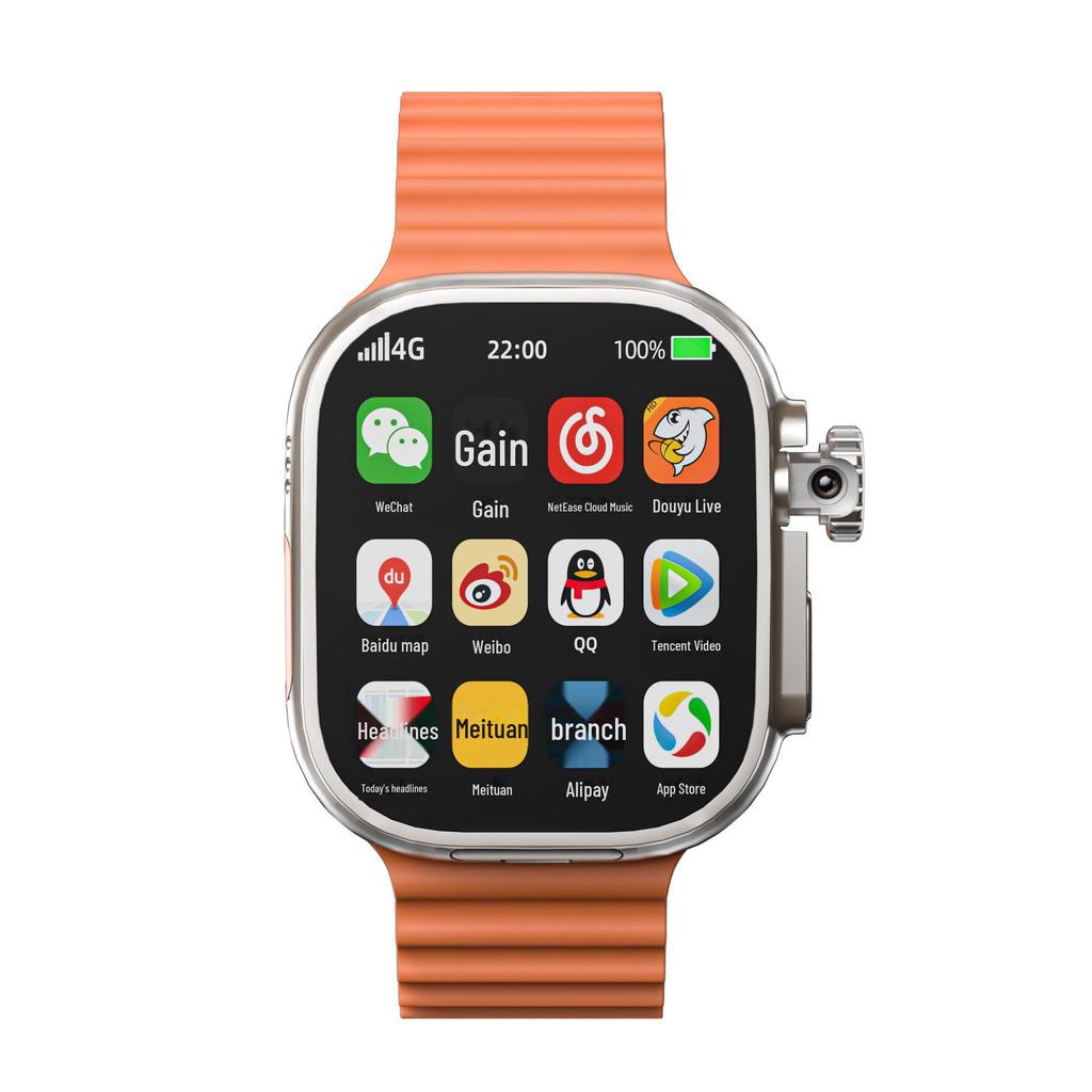 2024 DW99 S9Ultra Smart Video Phone Watch with Rotating Camera