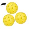 Pickleball Set 3Pcs 40-Holes High Bounce Visibility PE Indoor Outdoor Smooth Flight Tournament Training Practice Ball Accessories