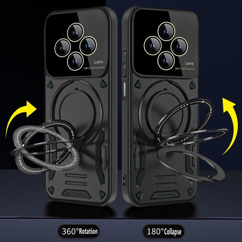 Для Poco C75 4G чехол Защитное стекло для объектива для беспроводного зарядного устройства Magsafe Чехол для Xiaomi PocoC75 C75 C 75 75C Магнитный чехол с кольцом