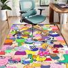Peppa Pig Pattern Rug, Indoor/Outdoor Mat, for Picnic, Gameroom, Bedroom, Office, Living Room, Home Decor Carpet, Birthday Gift