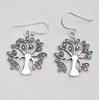 925 Sterling Silver Tree of Life Earring, Handmade Earrings, Birthday Gift, 925 Sterling Silver Earrings