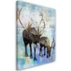 Canvas Print Deer Reindeer Animals