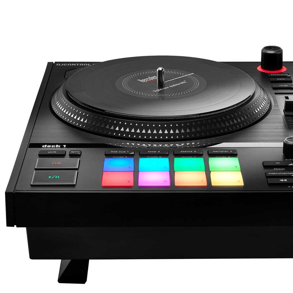 DJControl Inpulse T7 DJ контроллер с платтером []Hercules 2-дековый самоходный