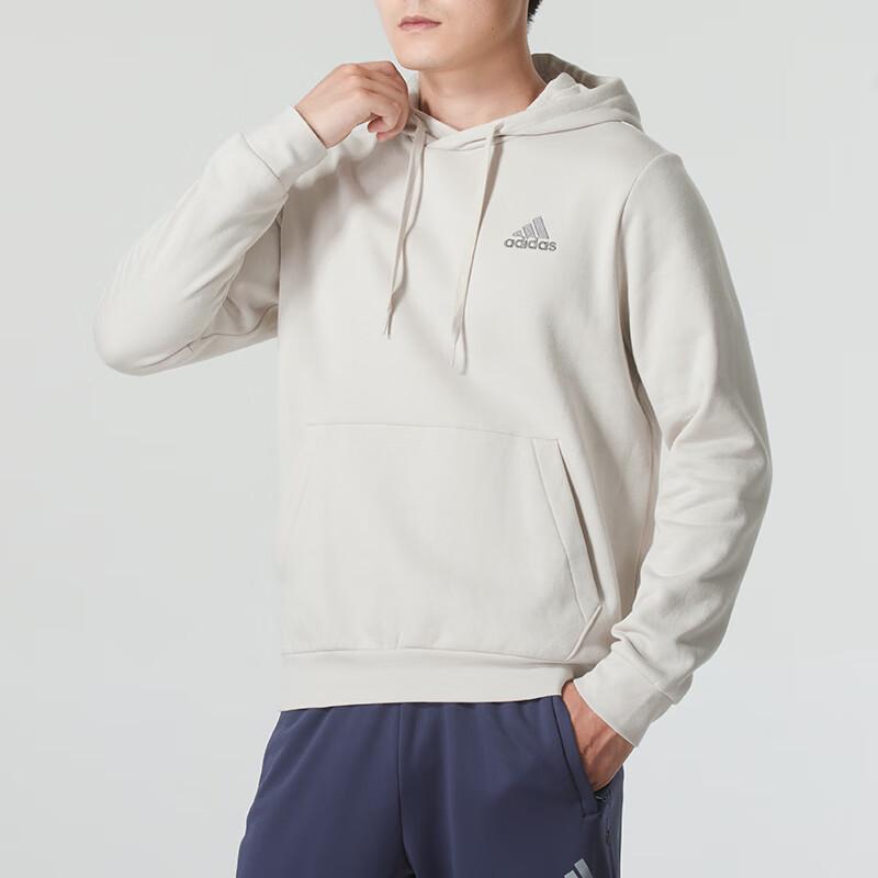 Adidas Comfortable Casual Fashion Hoodie Men Hoodies Beige IZ4760