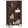 VidaXL Bookcase Brown Oak 80x31x137.5 Cm Engineered Wood, Shelf, Bookshelf, Storage Shelf, Cabinet 848633