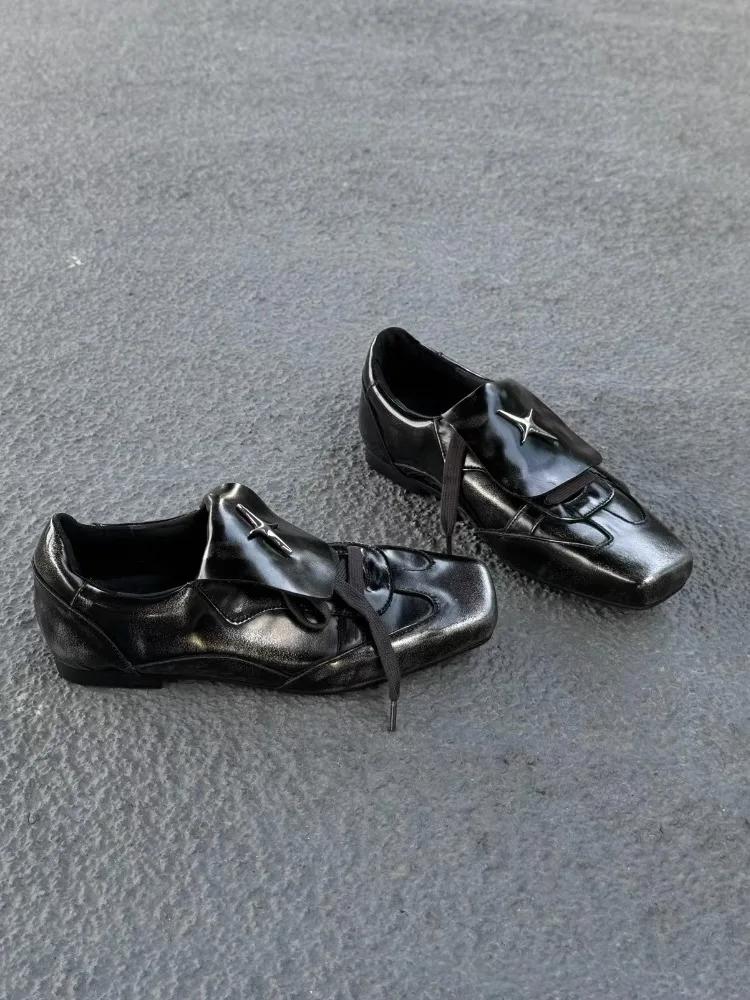 Модные ручной работы мягкие ботильоны балетки одинарные туфли ретро дизайн с узлом высококлассные тренировочные туфли для женщин весеннего сезона универсальные ло...