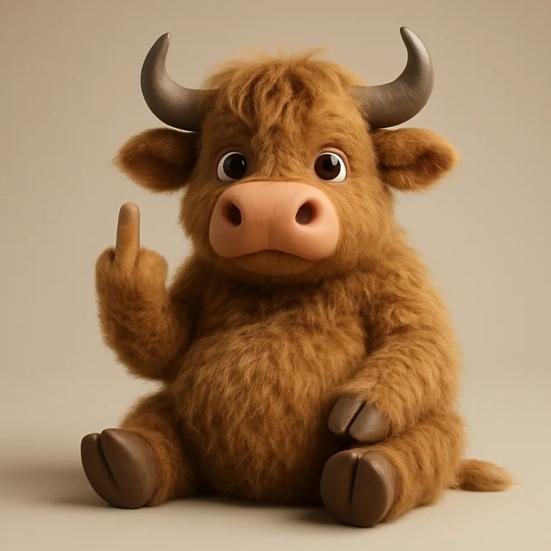 Перевертыш Животное Украшение Плюшевый Дерзкий Бегемот Орнамент Хайлендская Корова Панда