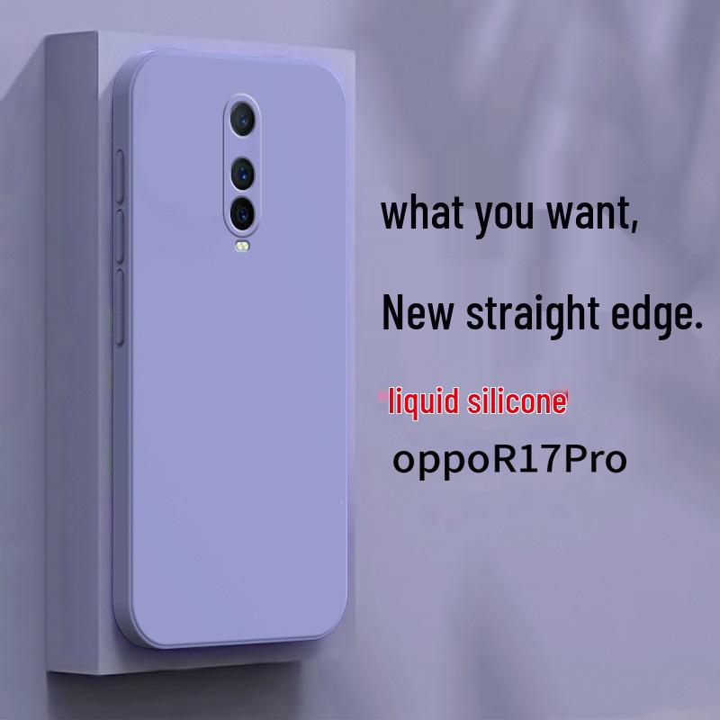 Ударопрочный силиконовый чехол для телефона OPPO R17 Pro с защитой всей камеры