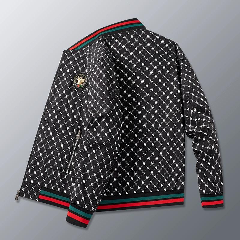 Мужская куртка на весну и осень, повседневный воротник-стойка, молодежная куртка с бейсбольным воротником