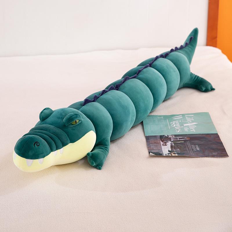 Long crocodile plush toy children's gift doll throw pillow rag doll crocodile doll