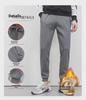 Men's 2024 Winter Lambskin Velvet-Lined Sweatpants - Thick, Warm, Casual Sportswear Trousers