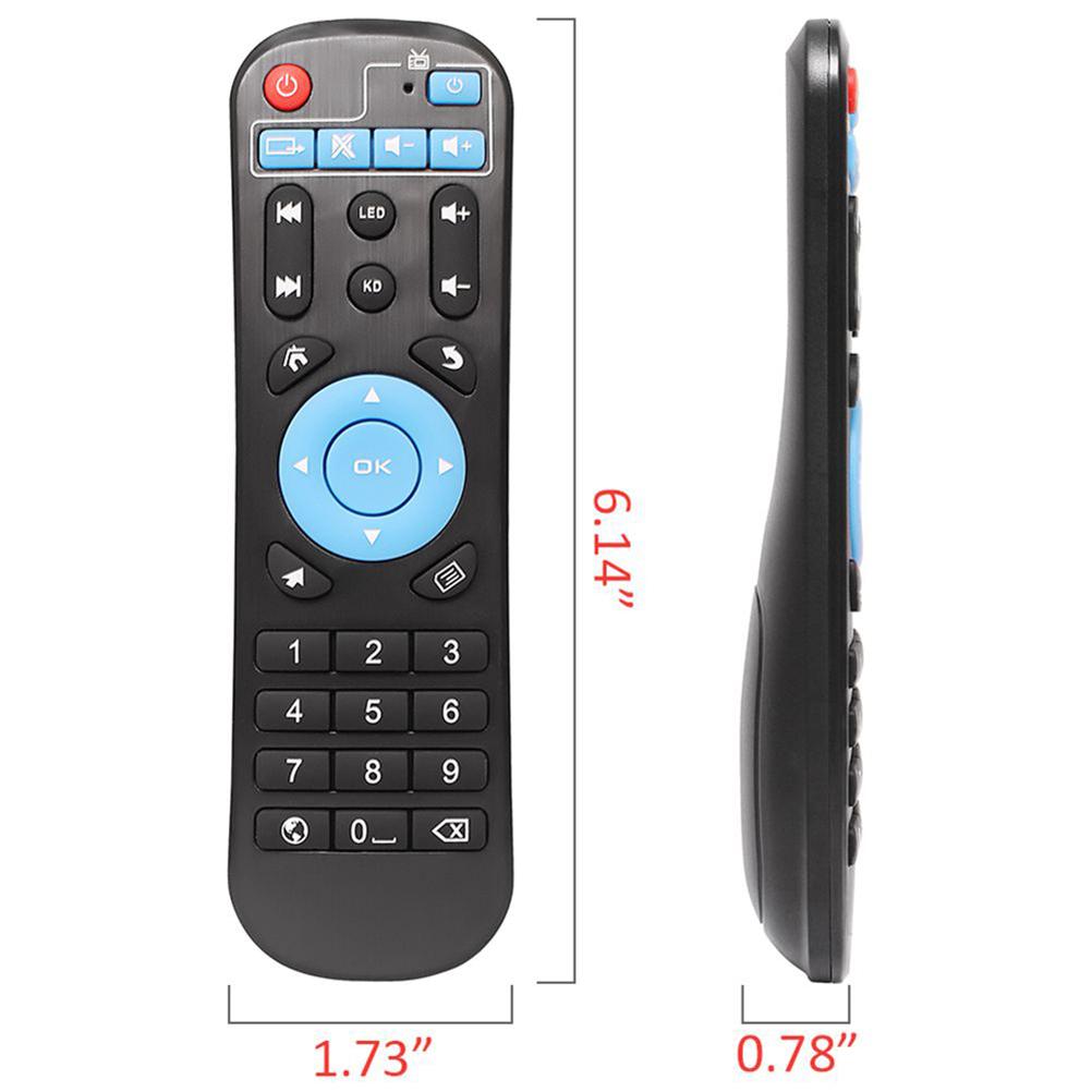 Замена пульта дистанционного управления для ТВ-приставки X88 Pro H96Max Hk1 Tx3 T9 Smart TV Box