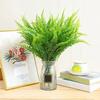 Artificial Flowers UV Resistant Realistic 7 Fork No Watering Non-fading Low Maintenance Lifelike Boston Fern Shrub Adult Sex Wear