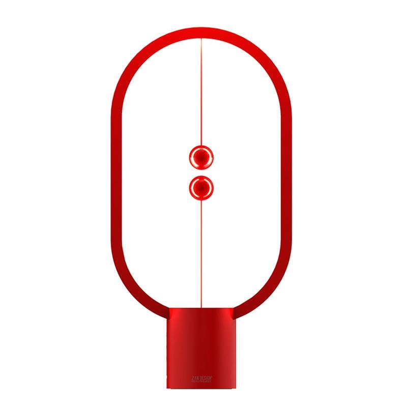 Dropship USB Battery HengPro Balance LED Table Lamp Ellipse Magnetic Air Sw