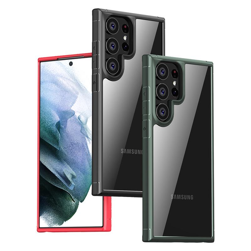 Защитный прозрачный чехол для Samsung Galaxy S23/S23 Ultra - Дизайн против падений