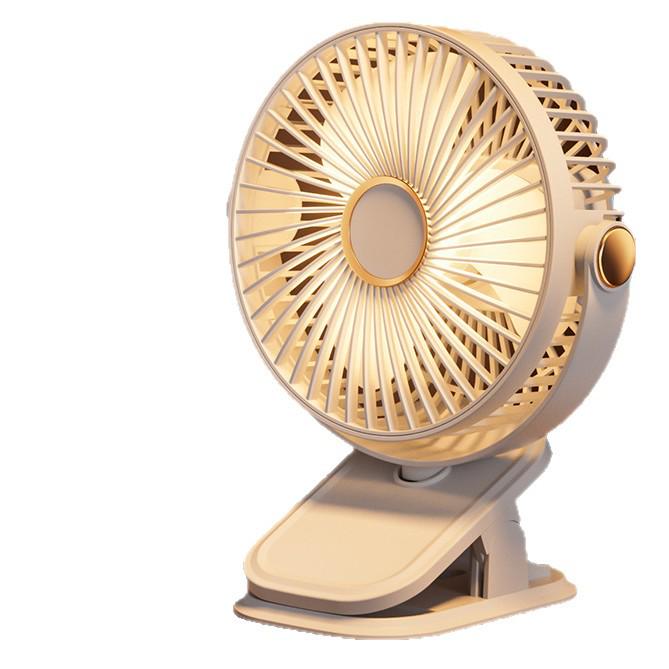 Exclusive Ultra-Quiet USB Clip-on Desk Fan