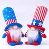 Patriotic Gnome Doll Dwarf Plush Doll Decorations Holiday Gifts Household