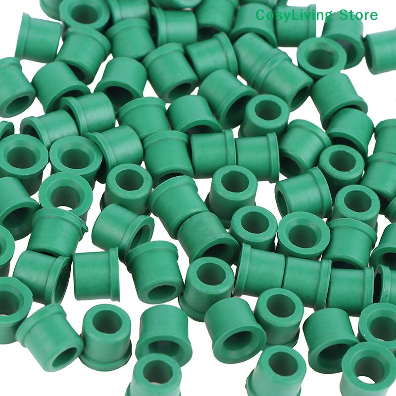 50/100Pcs Rubber Gasket HVAC Hose Manifold Sealing O-Ring Repair Kit For R410A/R134A 1/4" Quick Coupler Charging Gaskets