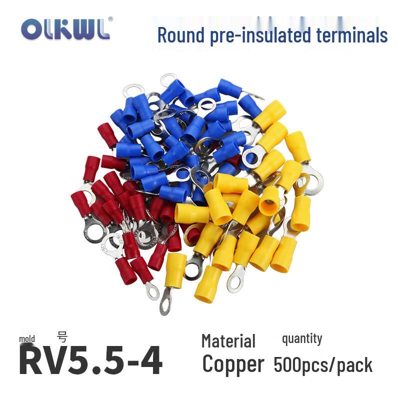 OLKWL RV Cold Press Ring Copper Terminals