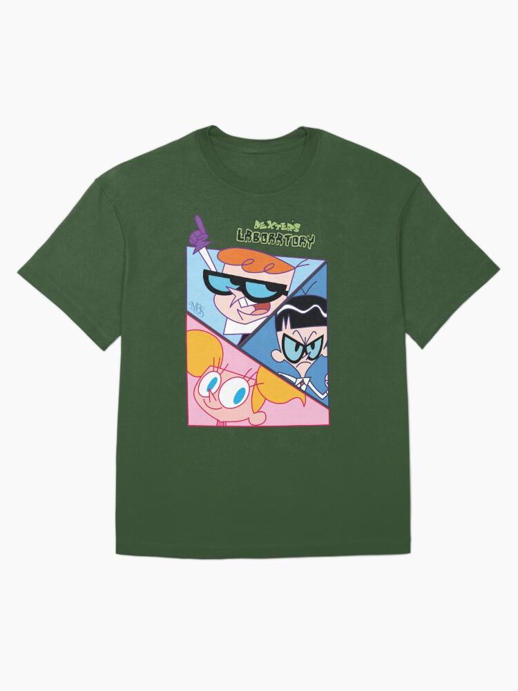 Dexter's Laboratory Silhouette design inspired by the Dexter's Laboratory cartoon Oversized T-Shirt