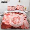 Luxury 3D Bedding Set Europe Double Duvet Cover Set Bed Linen Comfortable BlanketQuilt Cover Bed Set Nordic Colour