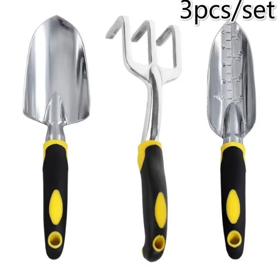 4 Pcs/Set Succulent Flower Shovel Garden Tool Set Combination of Flower Planting Potted Plant Gardening Tools Stainless Steel