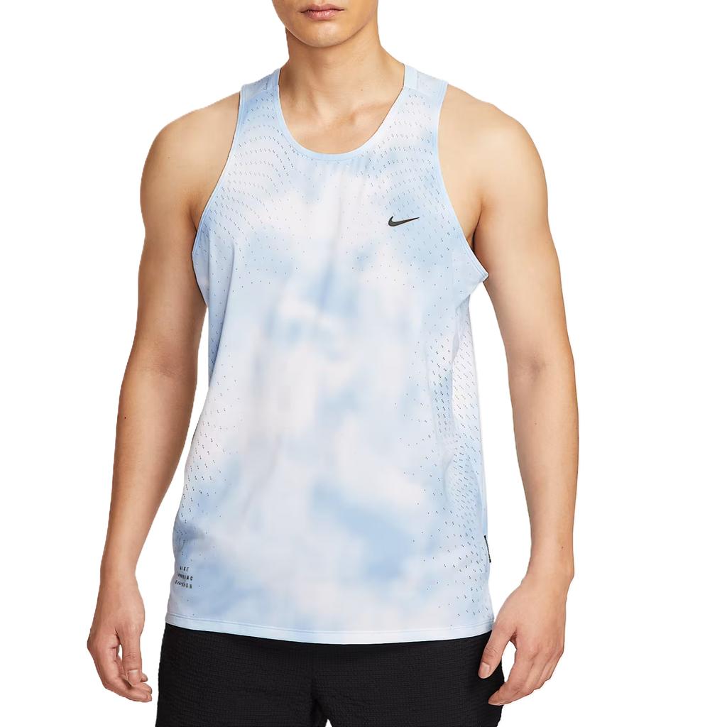 Nike Dri-FIT ADV SS25 Беговая коллекция Дышащий Удобный Стильный Трендовый Минималистичный Без рукавов Быстросохнущий Универсальная майка Мужские топы HJ4147-422