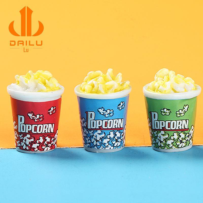 Брелок в виде попкорна и аксессуары для мобильных телефонов