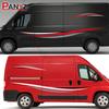 4 шт./лот Автомобильные наклейки Для Peugeot Boxer Citroen Jumper Fiat Ducato Аксессуары Стилизация Фургона Полосы Графика Виниловые Наклейки