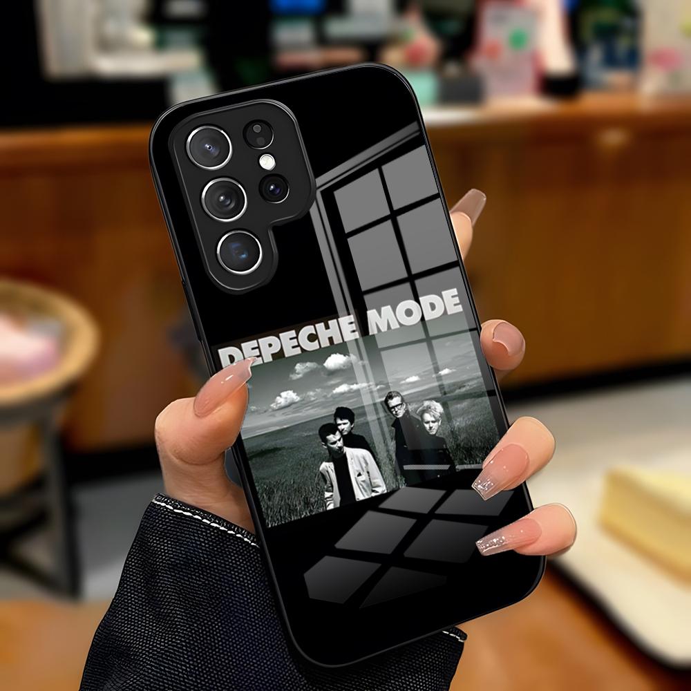 Чехол для телефона Depeche Mode для Samsung A25 A13 A33 5G A54 A36 A35 A56 A52 A14 Ударопрочная стеклянная крышка