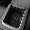Car Decoration  Center console cup holder mat For ZEEKR 7X 2024-2026 Black White Grey Car Upgrade Modify A Car
