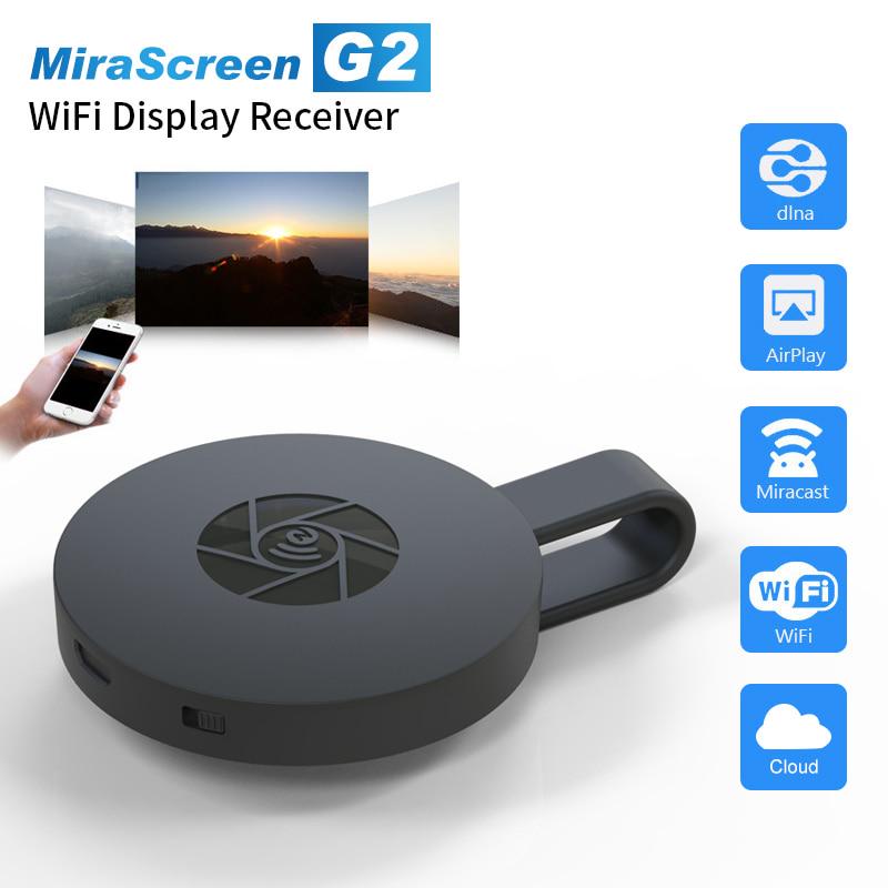 TV Stick MiraScreen G2 1080P TV Dongle Receiver Поддержка HDMI Miracast HDTV Display Dongle TV Stick