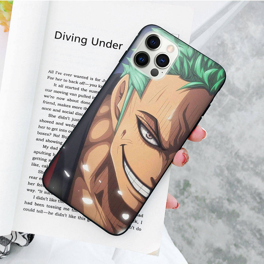 Мягкий черный чехол JW67 Robin Zoro для iPhone 16 15 Plus 14 13 Pro 8 SE XR XS Max P30 Nova 5T Y5P Y6 Y7 Y8P Y9 Realme C30 C33 C31 VIVO Y36 V27