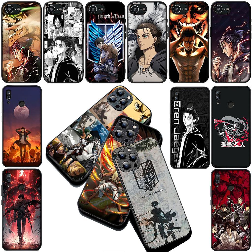 Чехол-обои Attack on titan levi для Samsung Galaxy S22 S21 S20 FE Ultra Plus A07 A15 A16 A17 A25 A37 A57 + Чехол для телефона