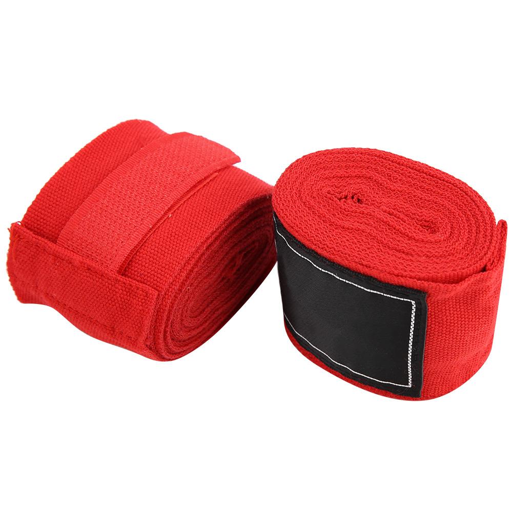 2Pcs 2.5m Elastic Strap Boxing Sanda Muay Thai MMA Taekwondo Bandage Hand Wraps