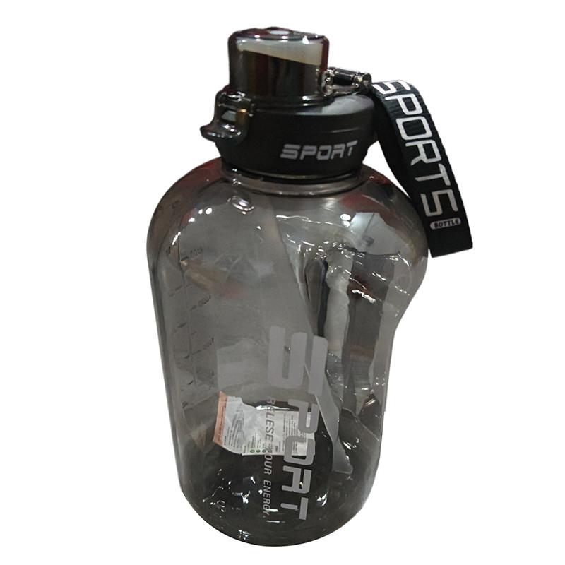 Большая емкость 2500/1700 мл бутылка для воды с соломенной крышкой спортивный чайник для воды в спортзале для кемпинга путешествия бутылки для питья без BPA