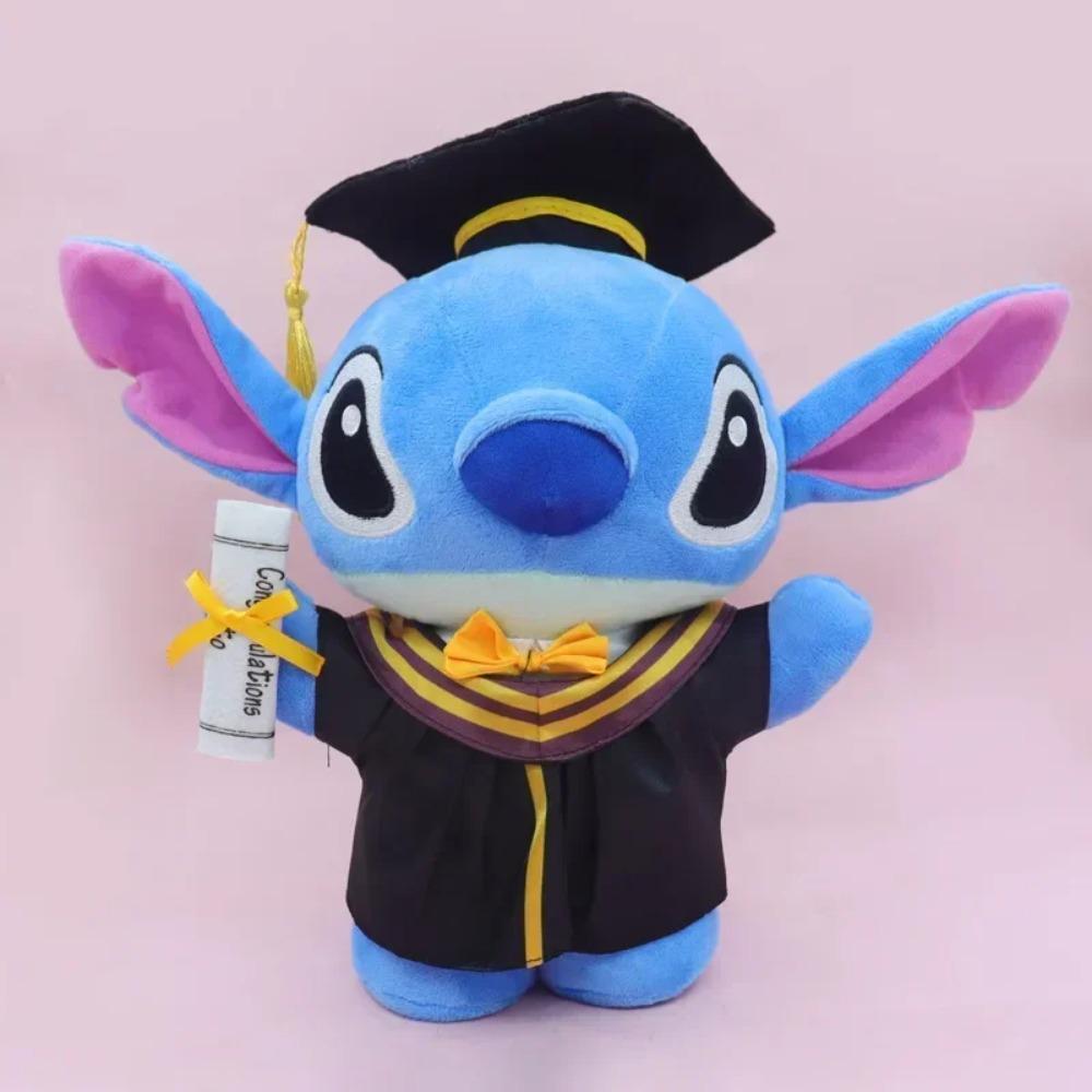 Anime Plush 25cm Cinnamoroll My Melody Kuromi Hello Kitty Graduation Plushie Doll Kawaii Soft Stuffed Graduation Gifts