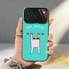 Funny K-Ketnipz Phone Case For iPhone17,16,15,14,13,12,11,Pro,MAX White Matte Shockproof Cover