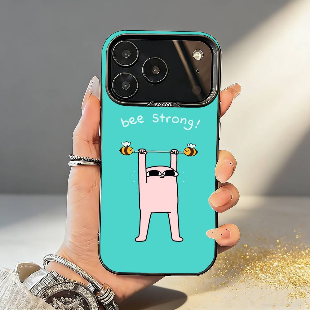 Funny K-Ketnipz Phone Case For iPhone17,16,15,14,13,12,11,Pro,MAX White Matte Shockproof Cover