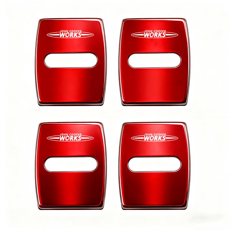 Zinc Alloy Car Door Lock Buckle Cover Protective Covers For BMW MINI John-Cooperworks F54 F55 F56 F57 R53 R54 R55 R50 R51 R52