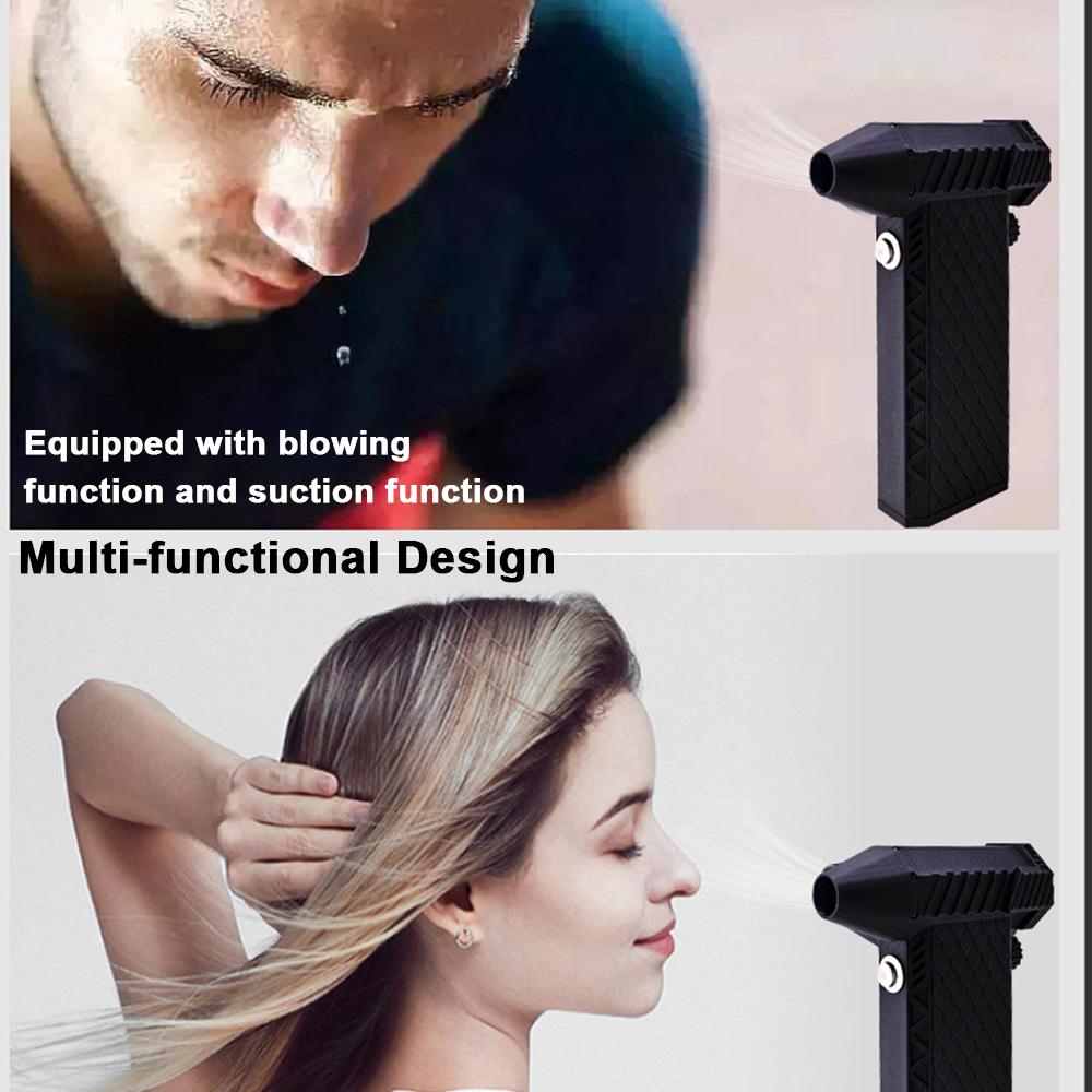 Ручной бесщеточный электродвигатель, турбовентилятор, 110 000 об/мин, 180 Вт, мощный пылеуловитель, сжатый воздух