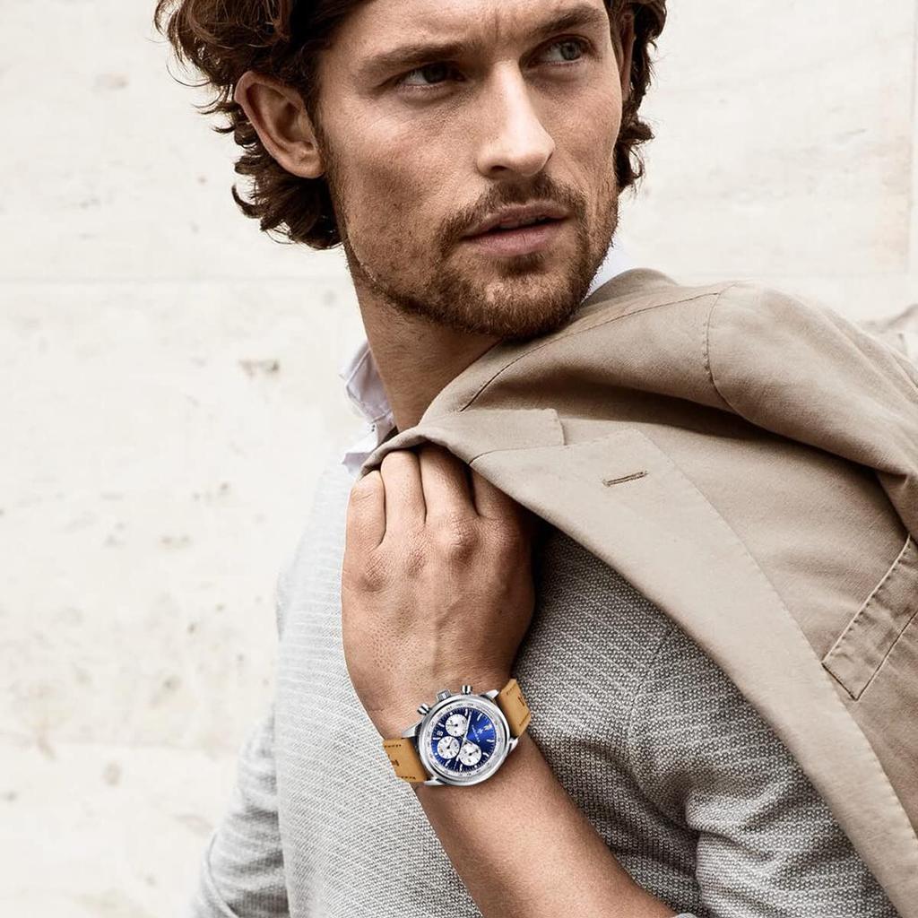 BENYAR AKNIGHT японская нержавеющая кожа совместима с деловым повседневным спортивным хронографом в комплекте мужские часы, кварцевые, стальные, ремешок, часы,