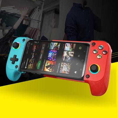 Совместимый беспроводной геймпад с Bluetooth для iOS, Nintendo Switch, ПК и телефонов Android - Расширяемый дизайн.