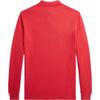 Polo Ralph Lauren Custom Slim Fit Хлопковое пике Поло с длинным рукавом Мужские топы Красный MNPOKNI16824140-600