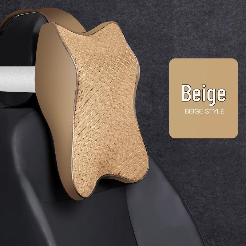 Universal Memory Foam Car Neck and Waist Support Pillow